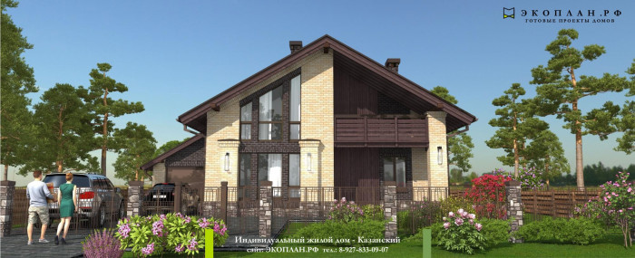 Проект дома Казанский